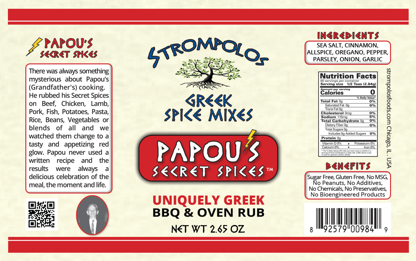 Papou's Secret Spices